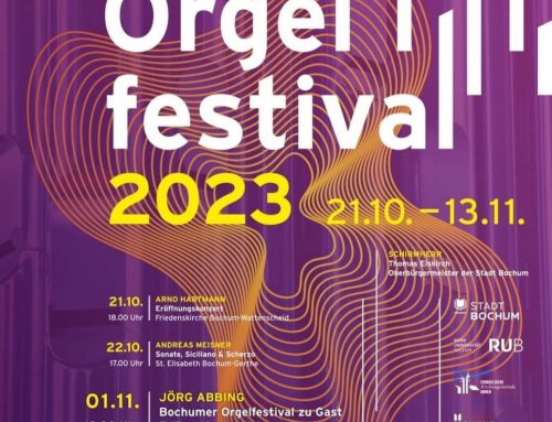Bochumer Orgelfestival 21.10.-13.11.2023